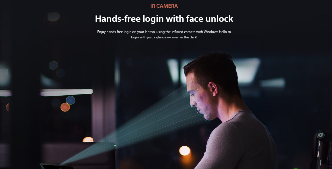 hands free login with face unlock